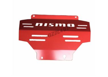 Red Engine Protection Skid Bash Plate For Nissan Navara NP300 2015 2018