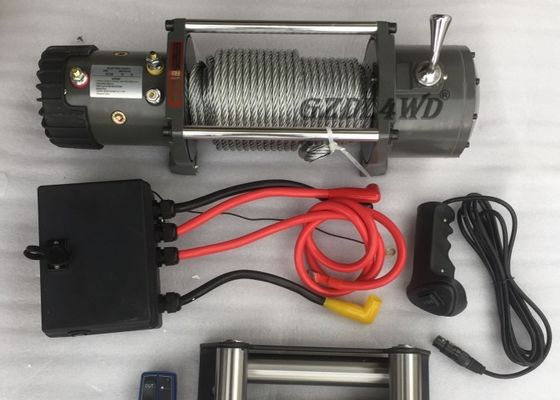트럭/SUV를 위한 도로 9500LBS 떨어져 원격 제어 무선 전기 윈치 4X4